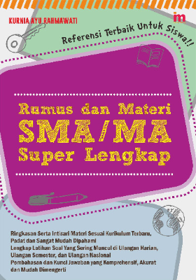 Sampul buku Rumus dan Materi SMA...